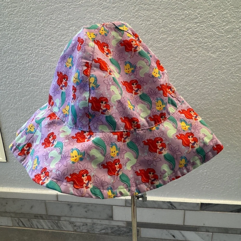 Disney Baby Ariel Bucket Sun Hat. The Little Mermaid 0-12 Months‎ -
